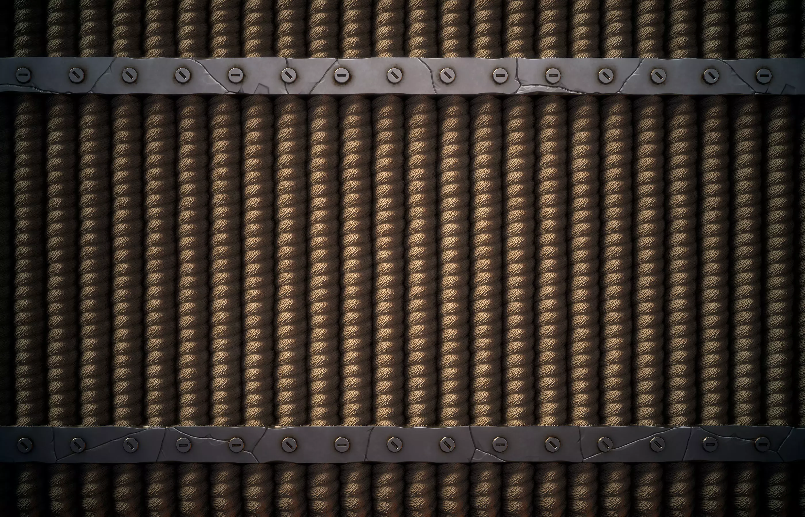 Rope with Metal Trims - Vol 01 - SBsar - Maps Texture_9