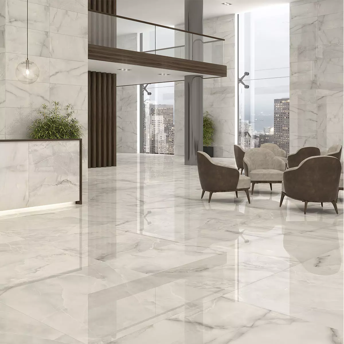 Calacatta White Marble Texture_0