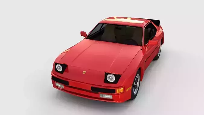 Early Porsche 944 with interior rev