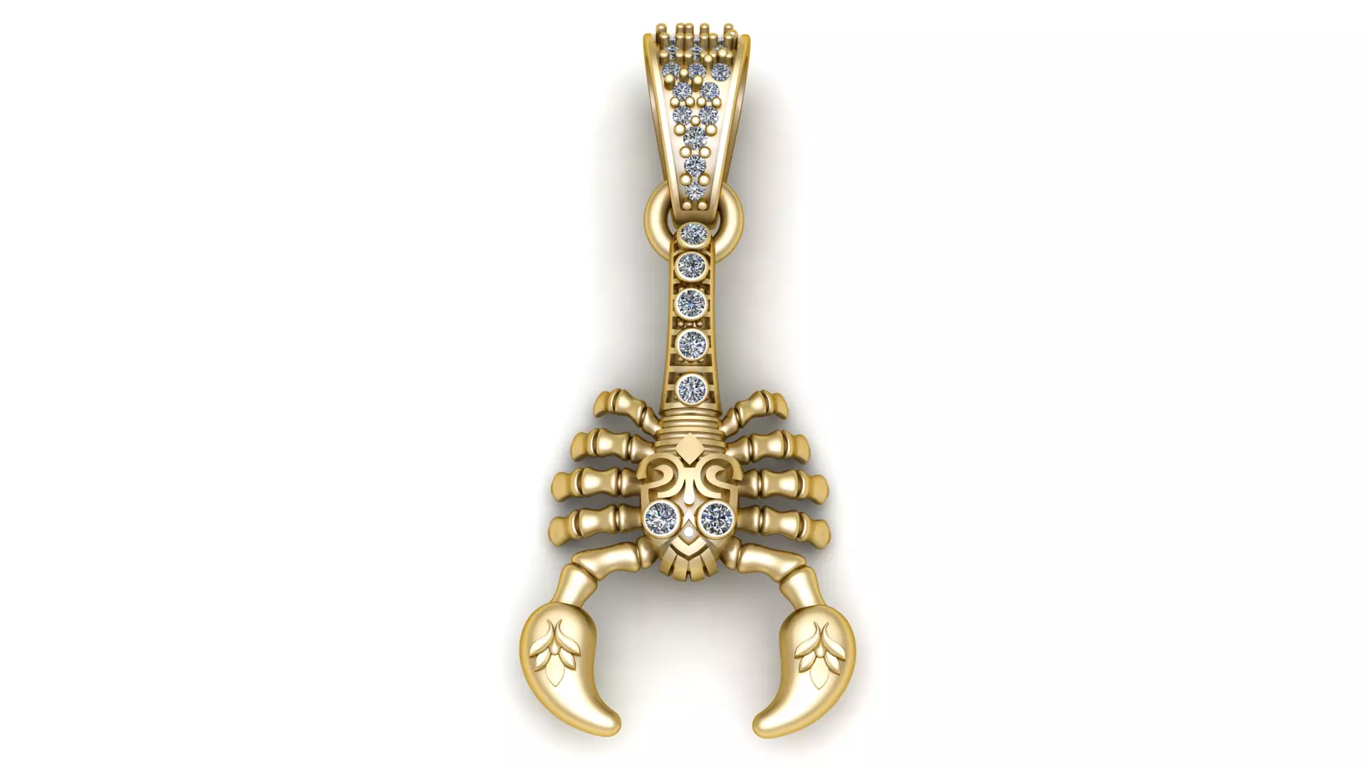 Pandinus Scorpion Pendant 3D Printable Model 3D print model
