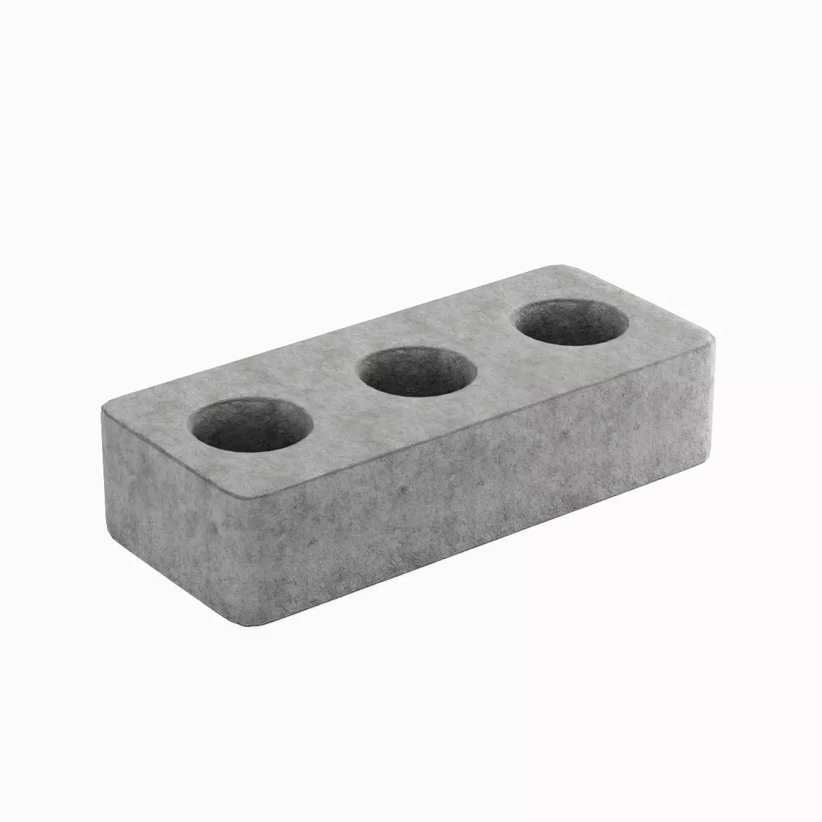 Concrete Brick B 01 Low-poly 3D model_5