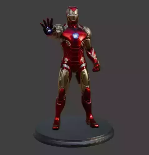 Iron Man 3d Model for 3D Print