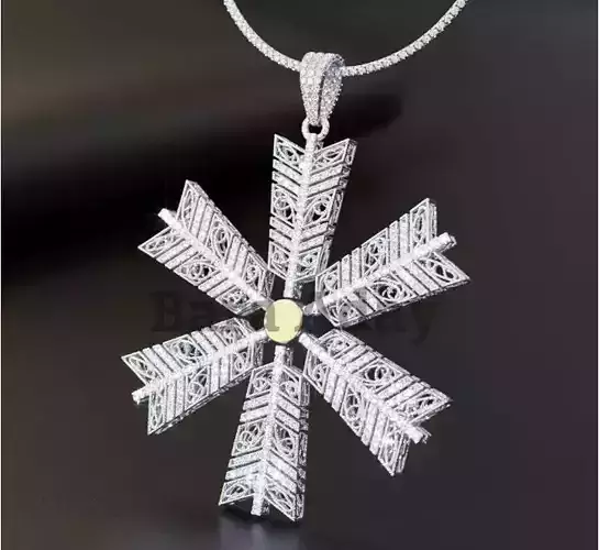 Rays of Elegance Necklace 3D print model Rays of Elegance Necklace 3D print model