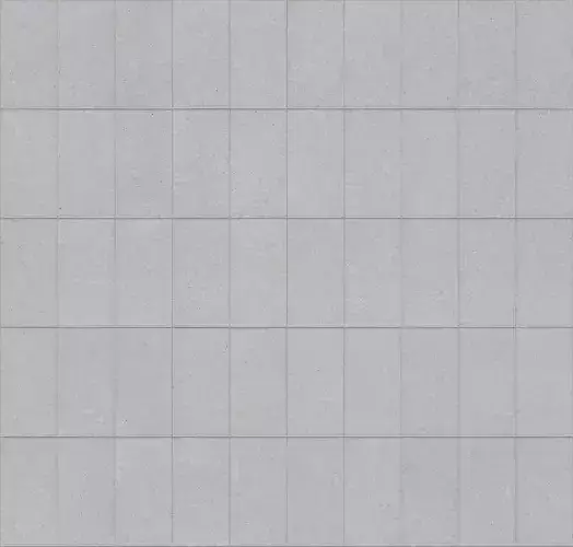  Light Grey Concrete Tile PBR Texture