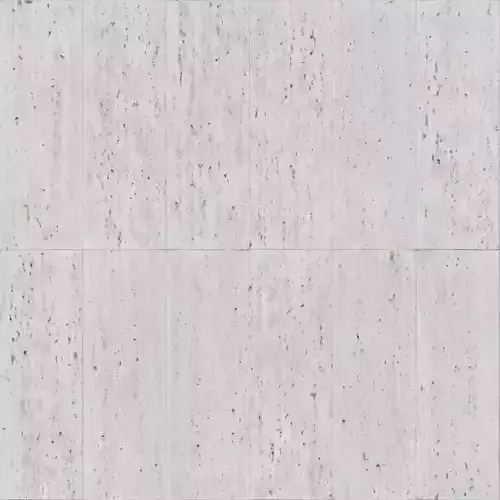  White Speckled Travertine Tile PBR Texture