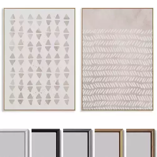 Abstract Painting Frame set