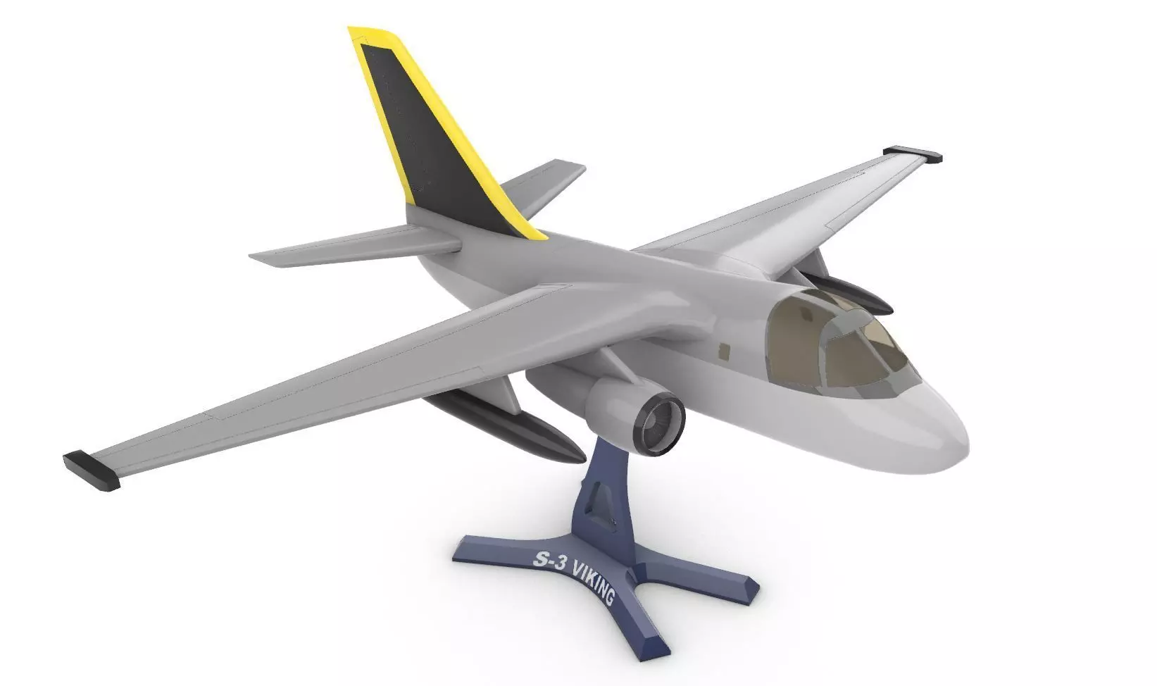 S-3 Viking  3D print model_0