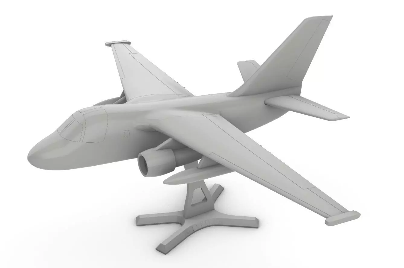 S-3 Viking  3D print model_7