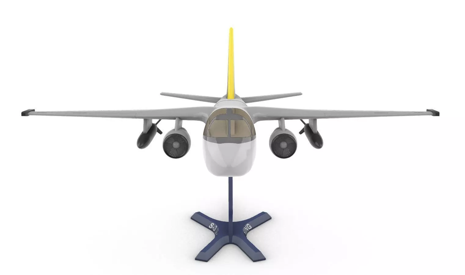 S-3 Viking  3D print model_2