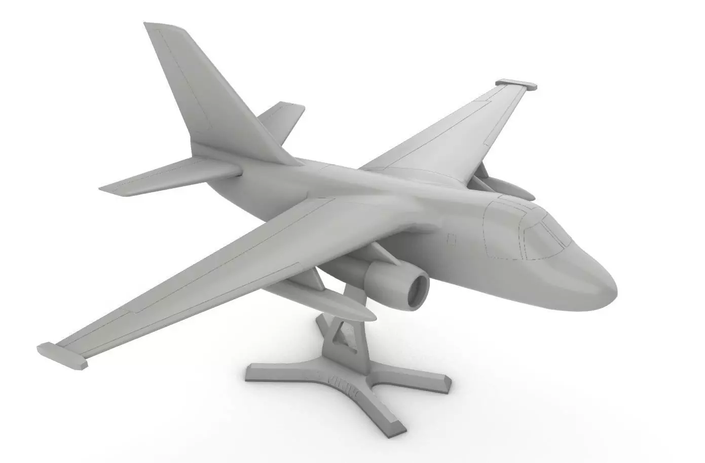 S-3 Viking  3D print model_8