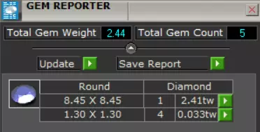 Pendant Solitaire Diamond with Quadruple Ball Prongs jp0350 3D print model_7