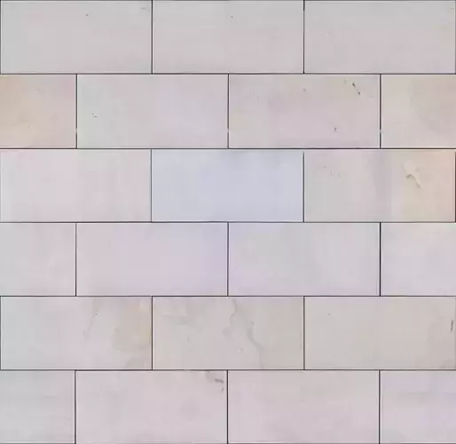  Light Ivory Marble Brick PBR Texture 