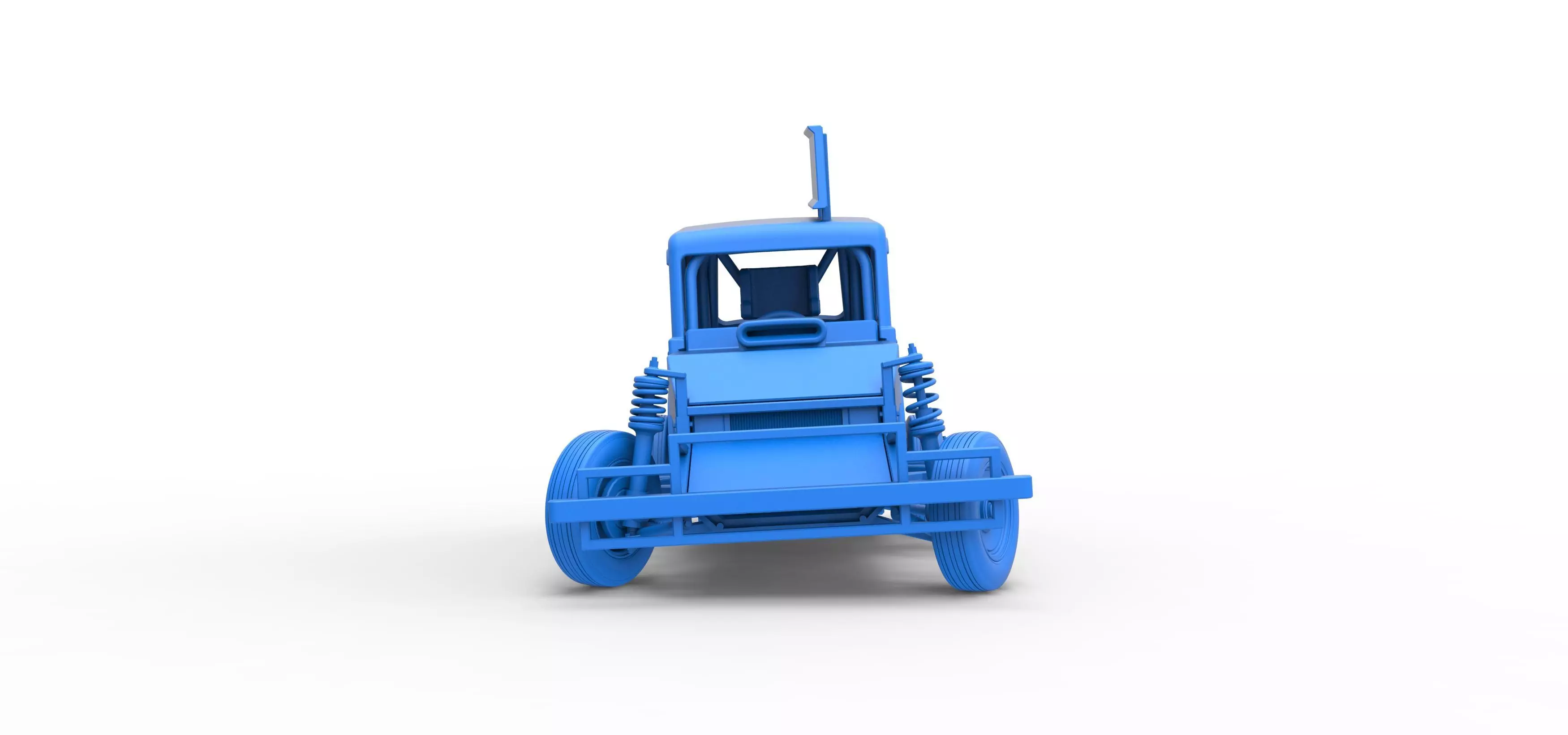 New Zealand Ministock car while turning Scale 1 to 25 3D print model_34