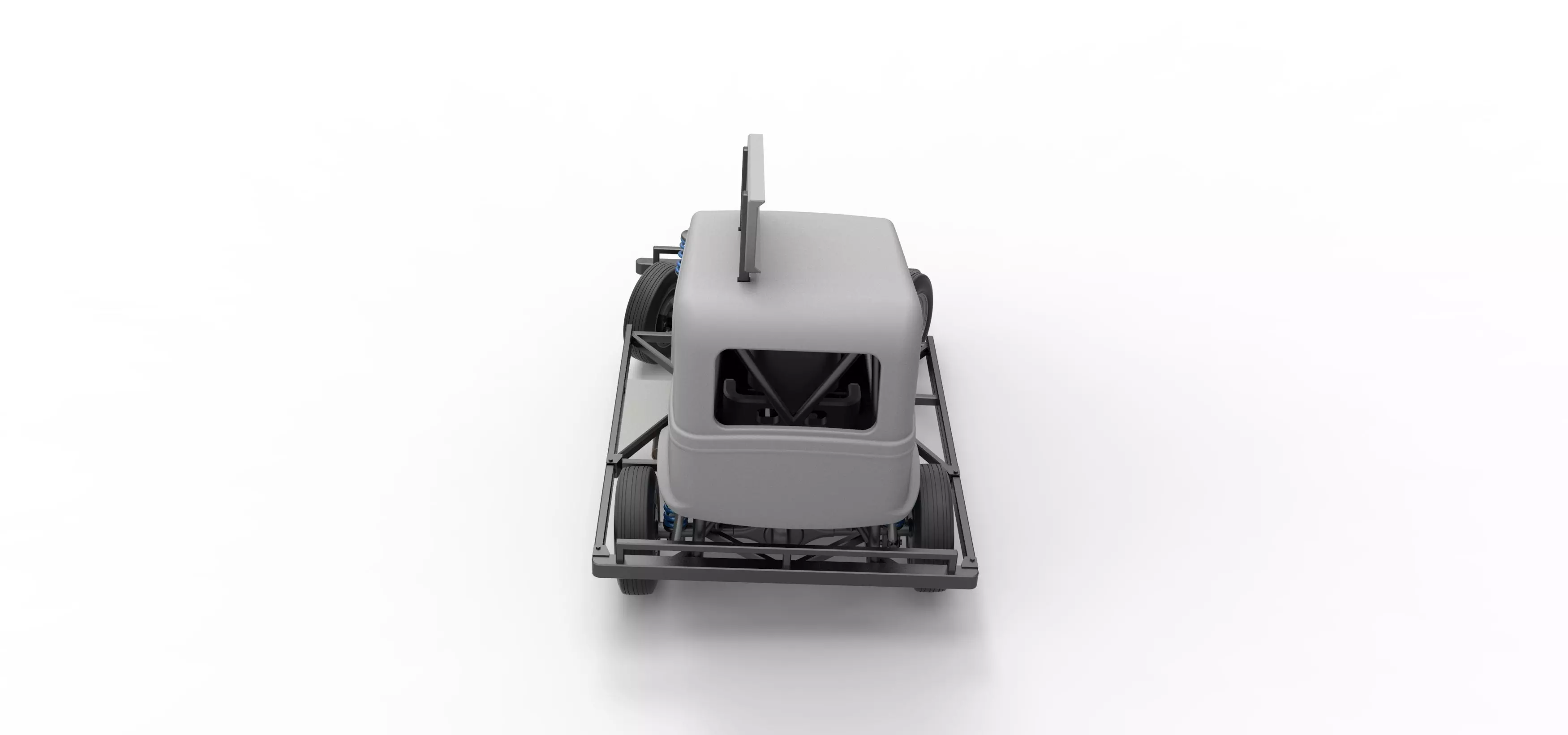 New Zealand Ministock car while turning Scale 1 to 25 3D print model_17