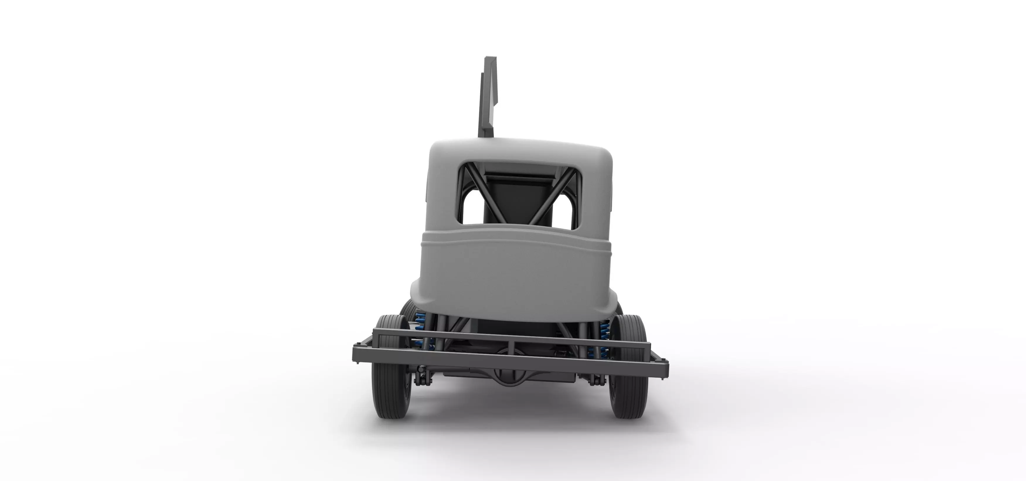 New Zealand Ministock car while turning Scale 1 to 25 3D print model_16