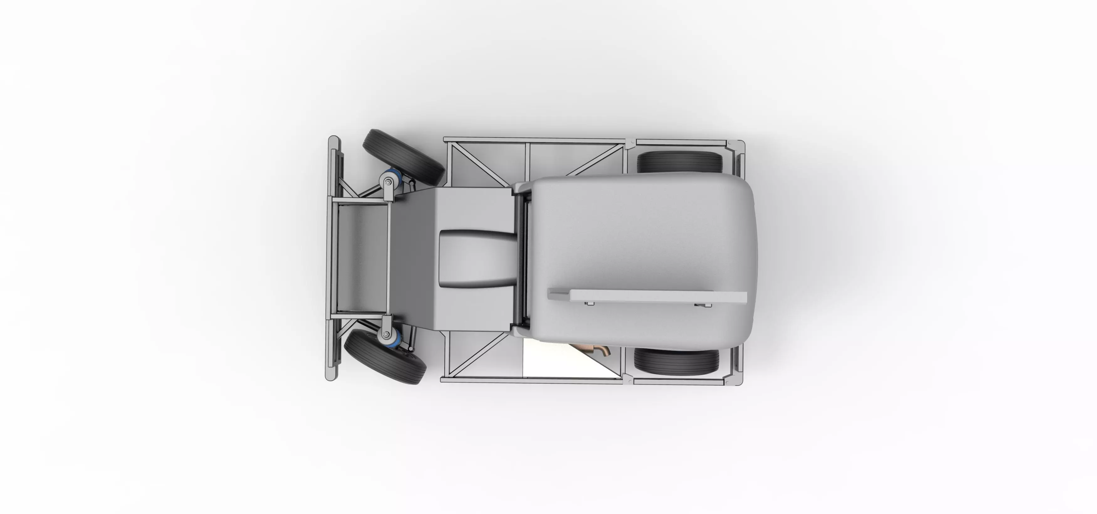 New Zealand Ministock car while turning Scale 1 to 25 3D print model_11