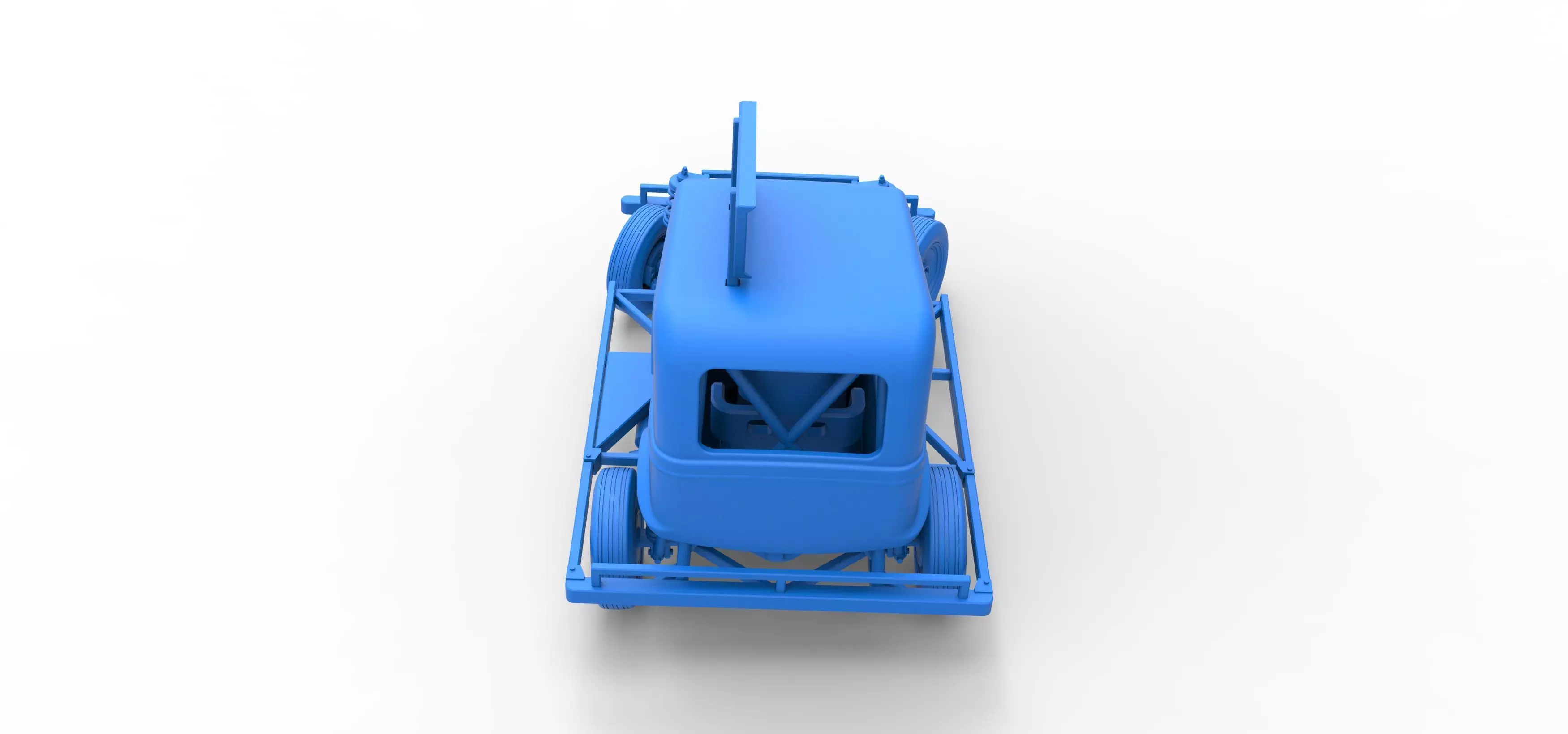 New Zealand Ministock car while turning Scale 1 to 25 3D print model_44