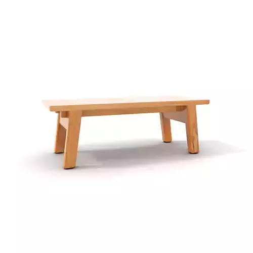 Natural Oak Table model pack