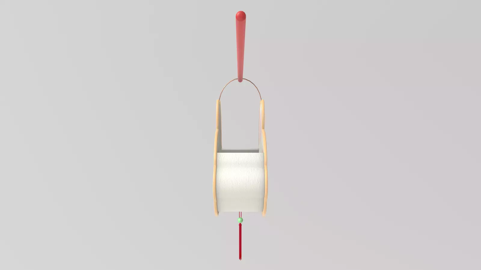 Low-Poly Mid-Autumn Rabbit Lantern Low-poly 3D model_7