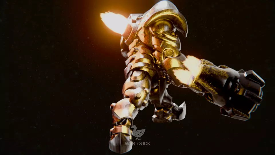 Overwatch - Reinhardt 3D print model_2