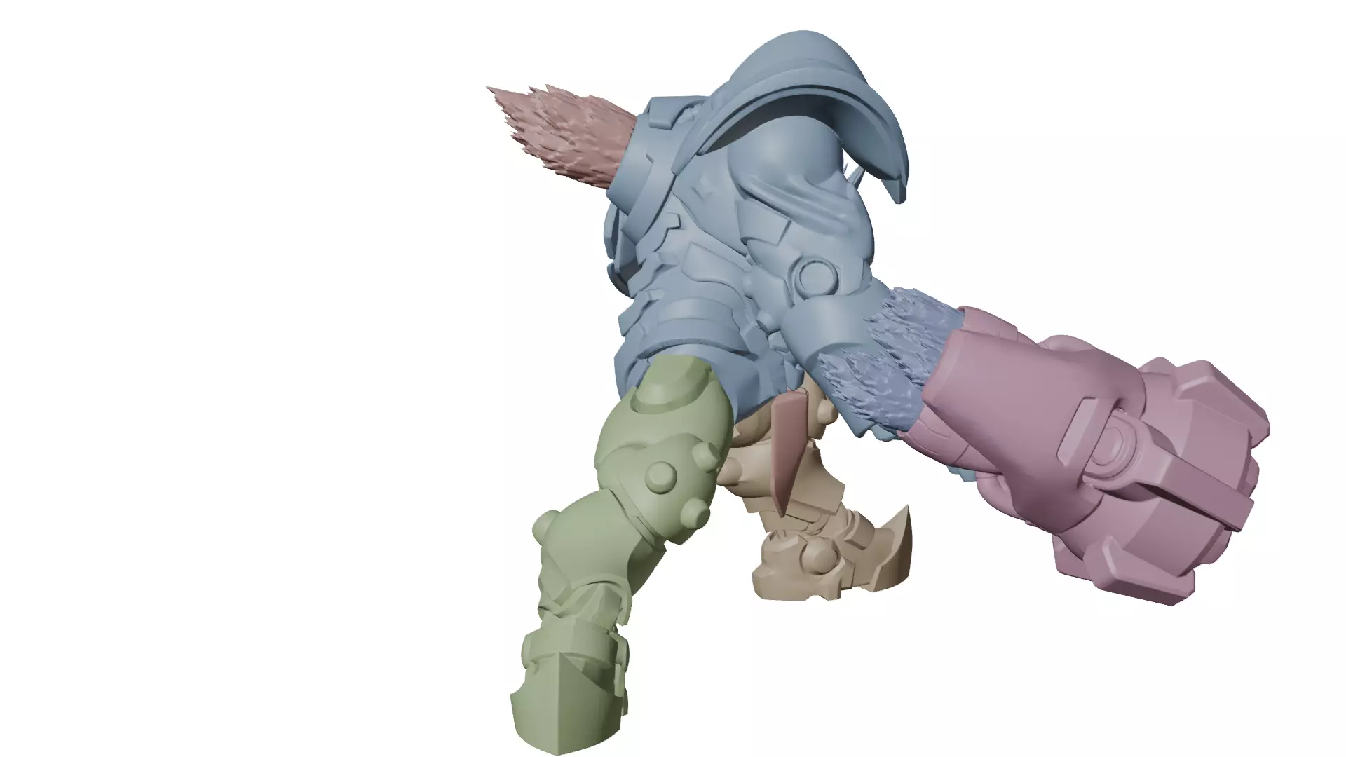 Overwatch - Reinhardt 3D print model_10