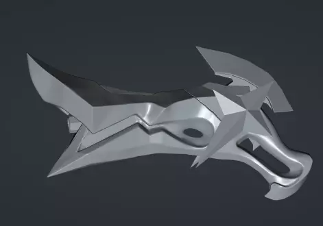 VIOLET DIMENSION BREAKER GUN COSPLAY ARENA OF VALOR 3D print model