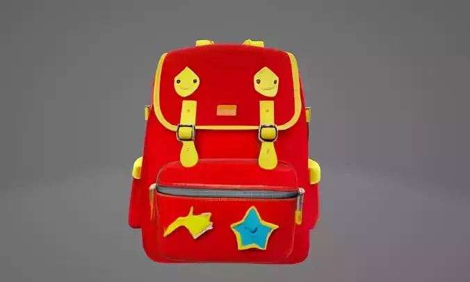 3D School Bag