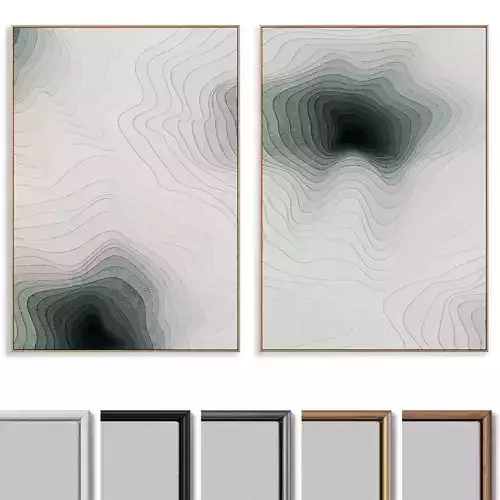 Abstract Painting Frame set