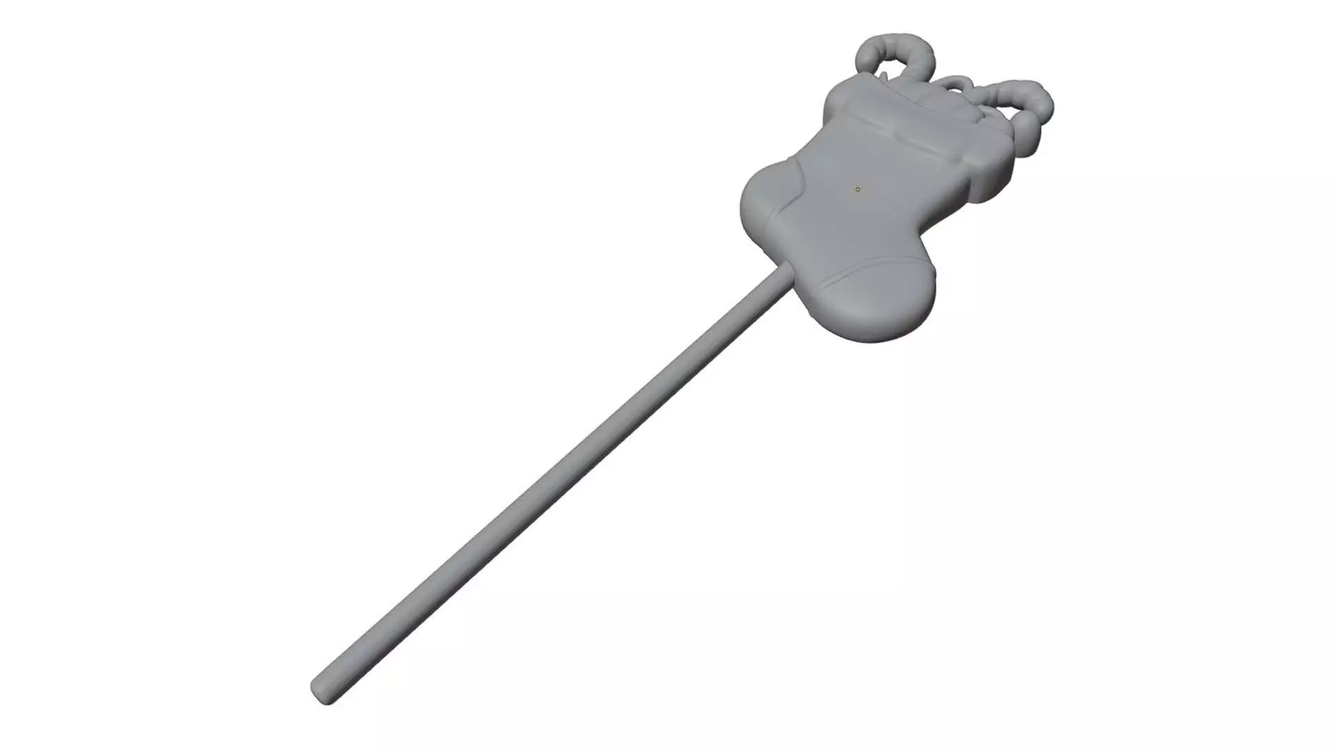 Christmas Stocking cake topper 3D Print Ready 3D print model_0