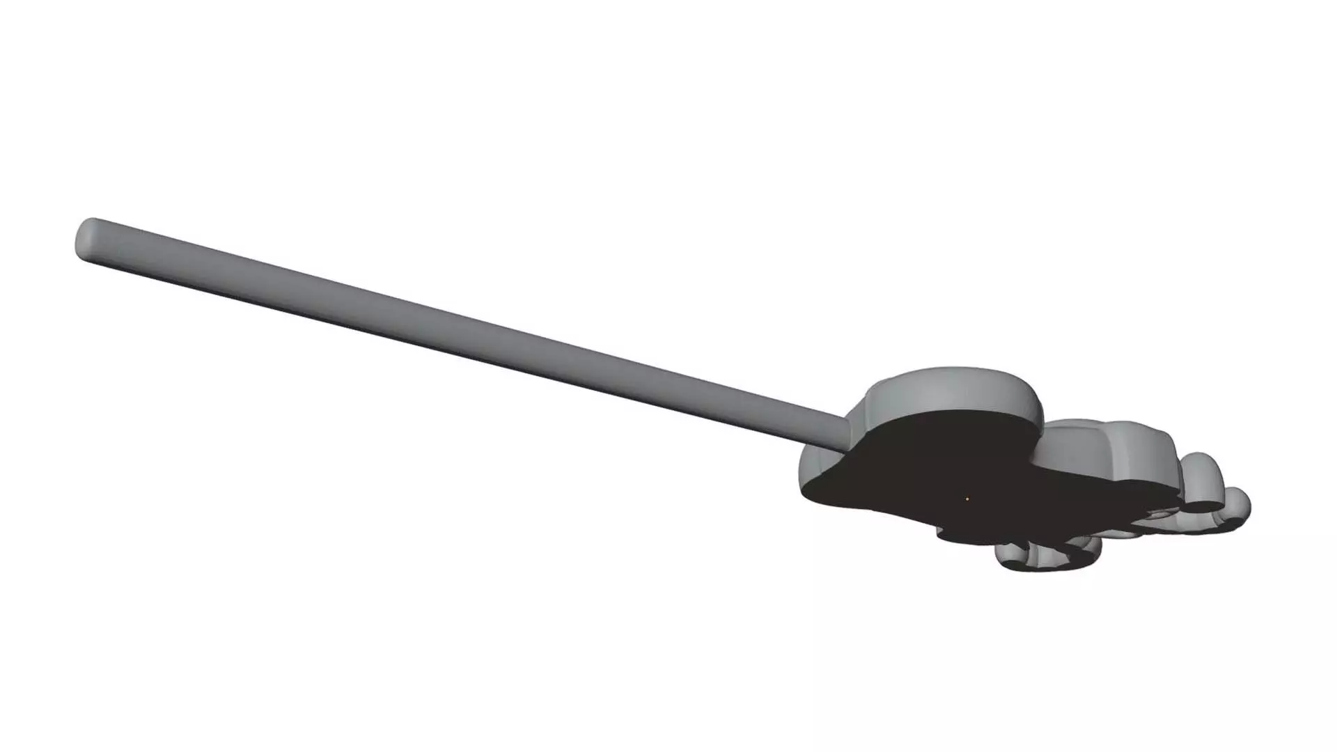 Christmas Stocking cake topper 3D Print Ready 3D print model_4