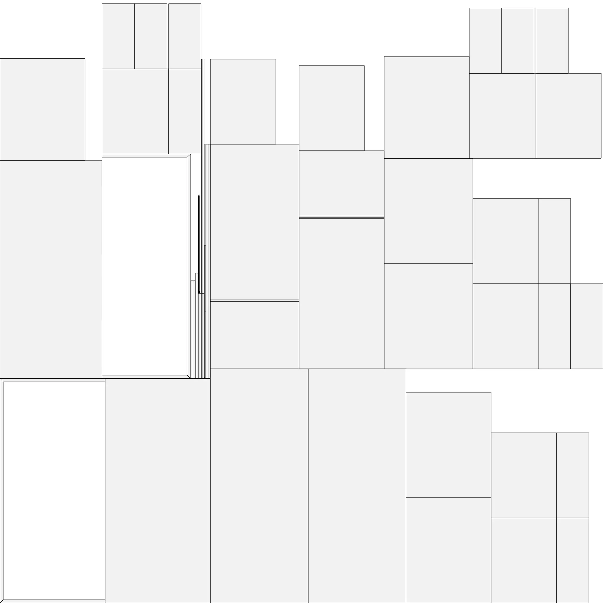 Office executive table 3D model_8