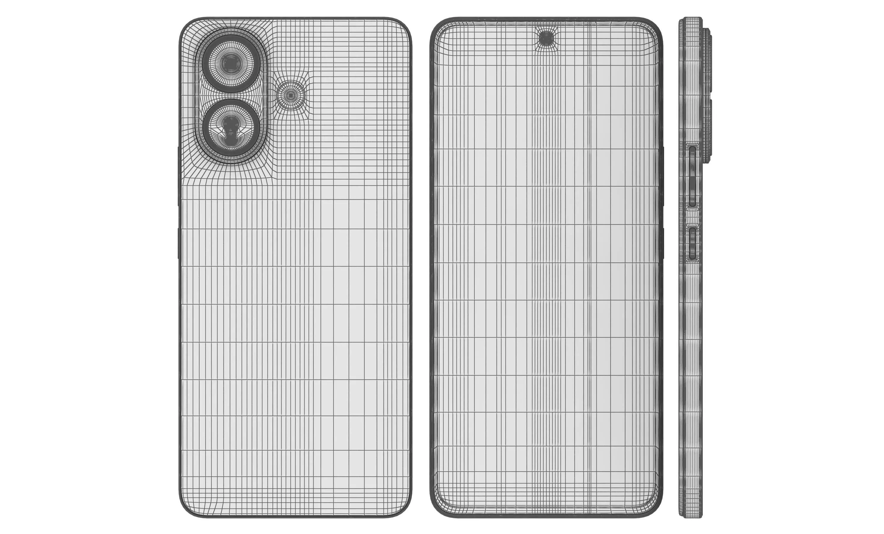 Vivo V60 Lite 5G All Colors 3D model_11