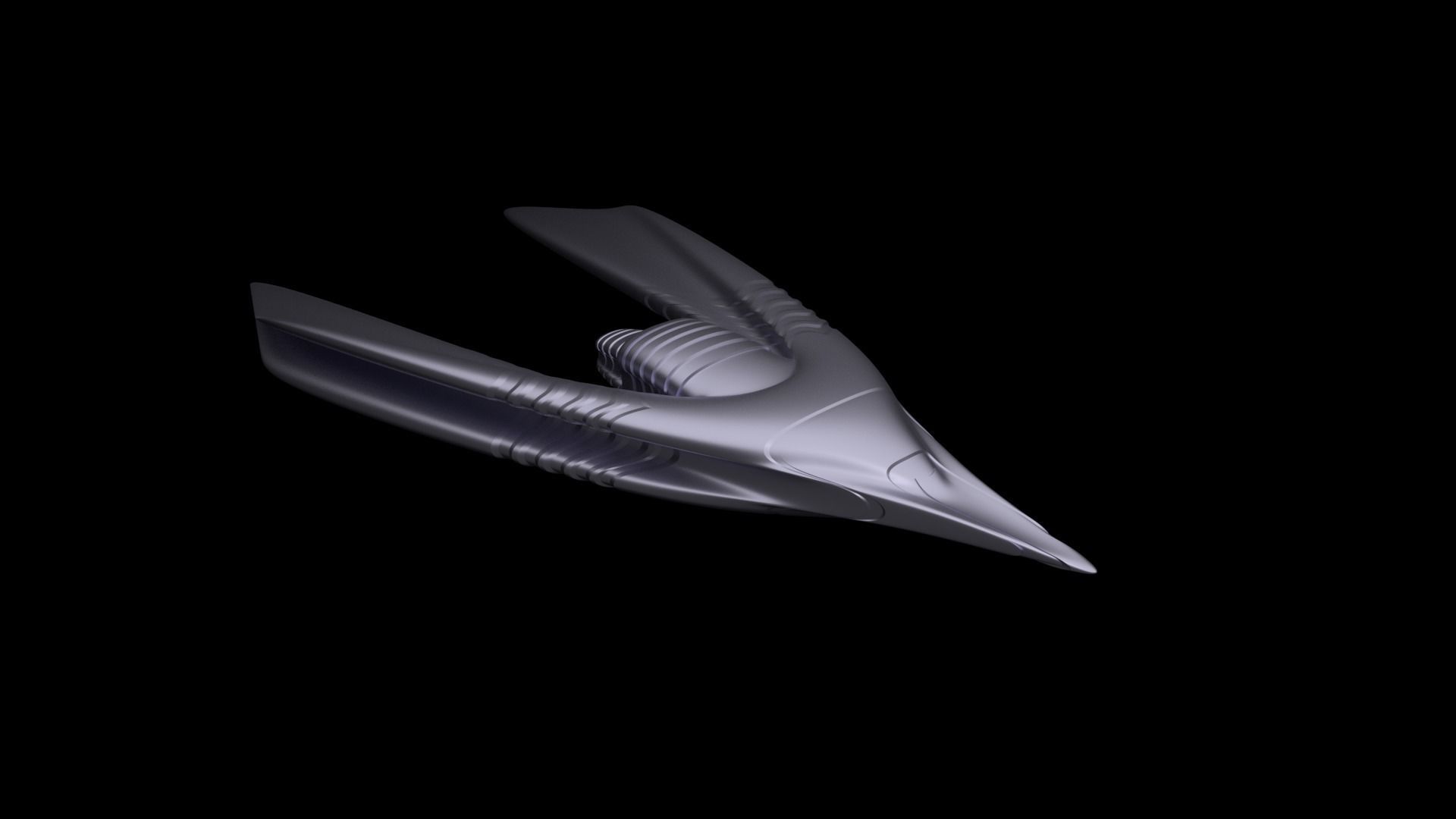 3D Printable Model of Space Ship NYO 3D print model