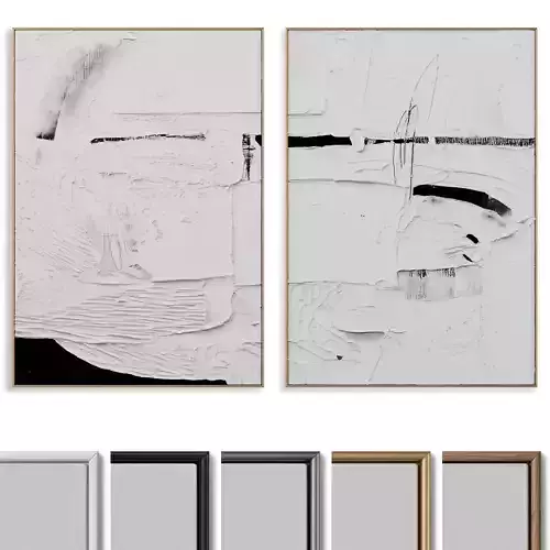 Abstract Painting Frame set