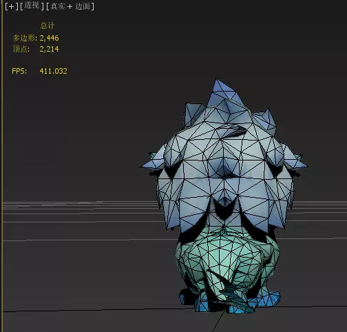 Little Nian Beast Low-poly 3D model_6