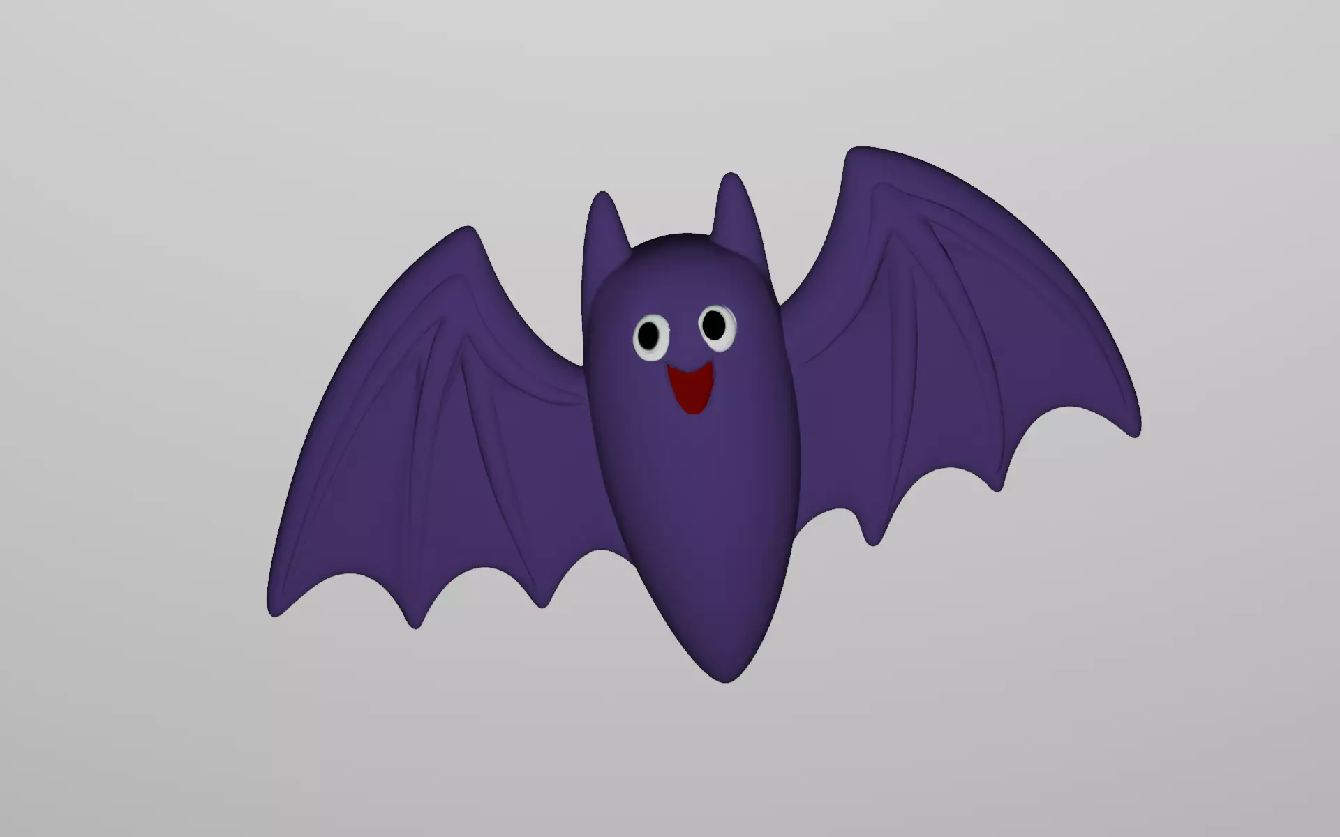 Cartoon Bat HALLOWEEN Free 3D model