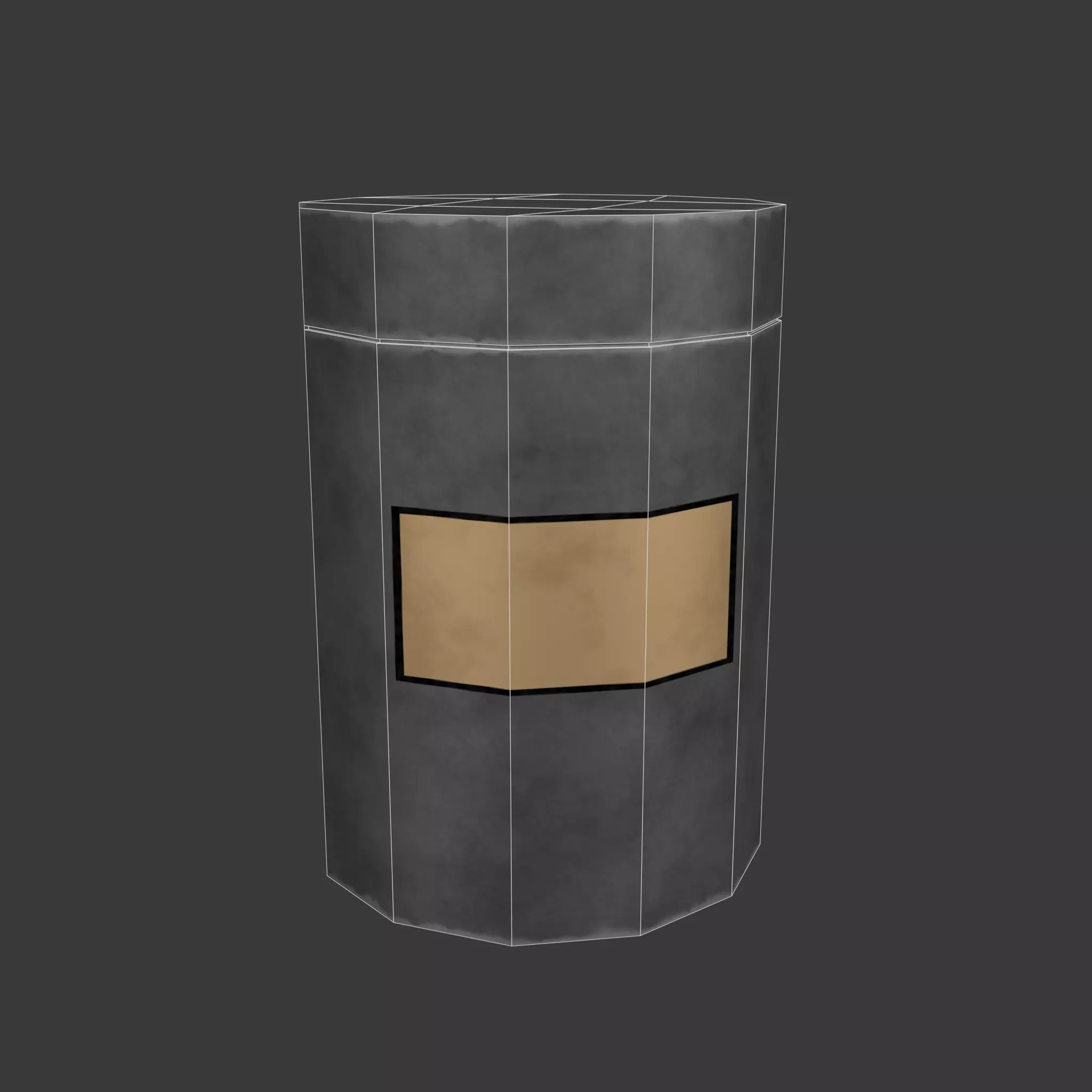 Alchemical Tubes And Jars Low-poly 3D model_10