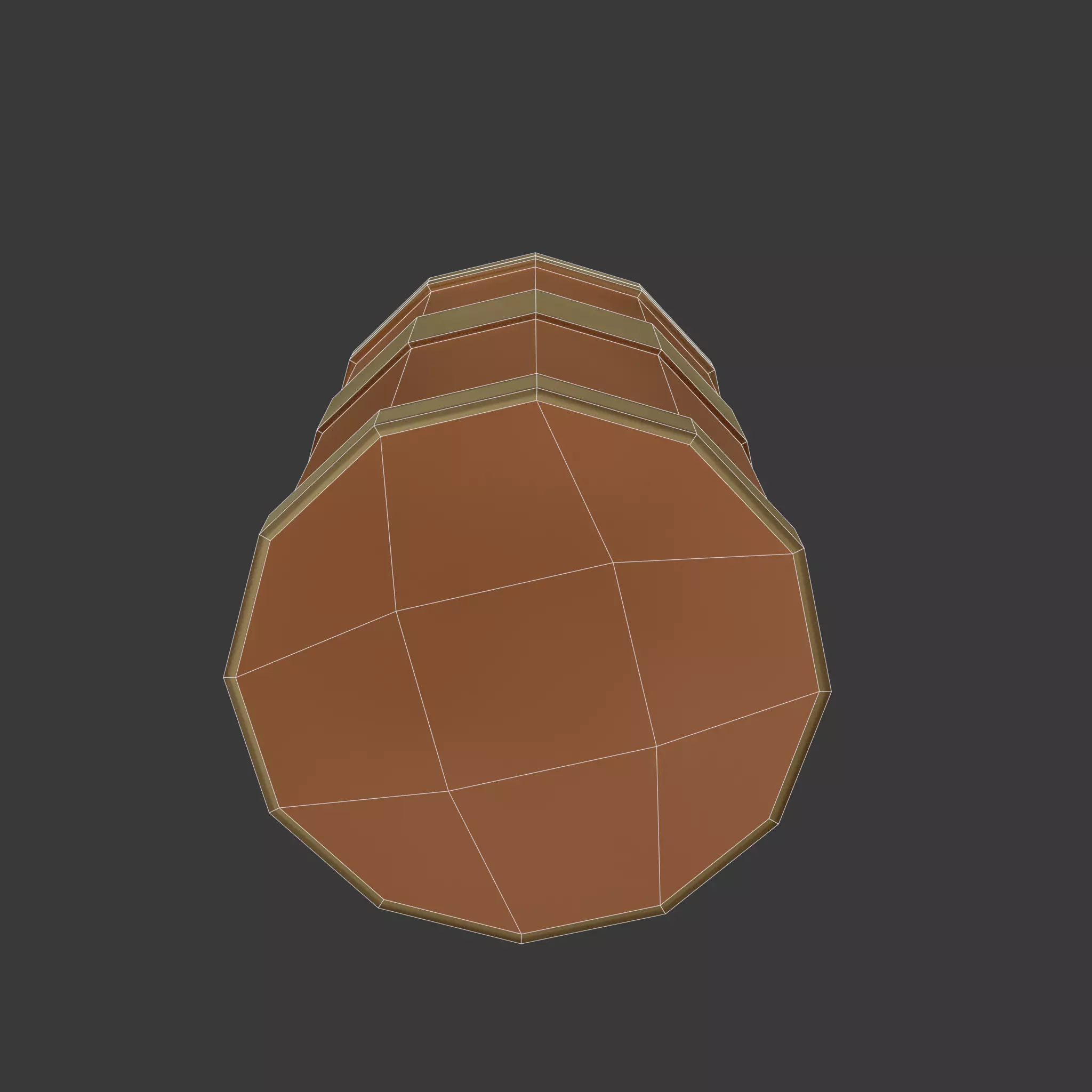 Alchemical Tubes And Jars Low-poly 3D model_16