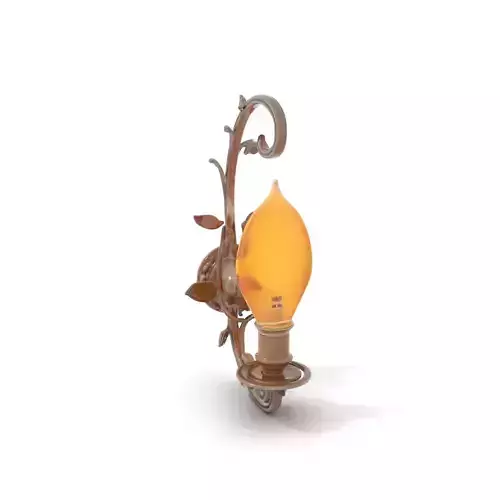 Antique Brass Wall Sconce model pack Low-poly 3D model