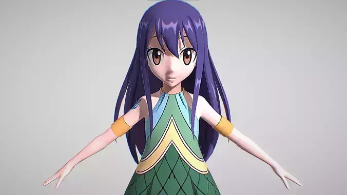 Wendy Marvell - Fairy Tail - Fierce Fight