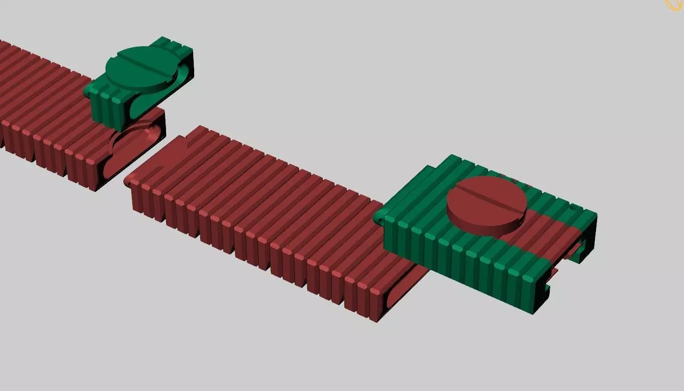 flexible Love Unlimited Bracelet flexible Bracalet 3D print model_2