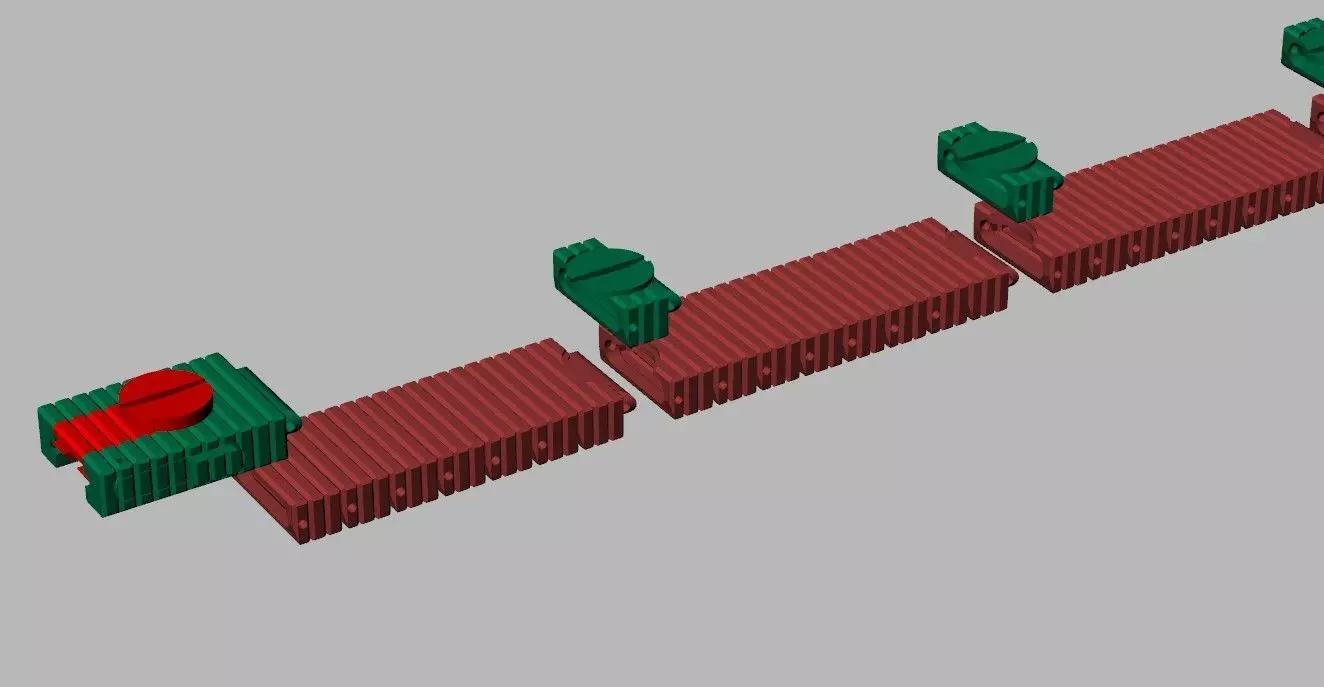 flexible Love Unlimited Bracelet flexible Bracalet 3D print model_4