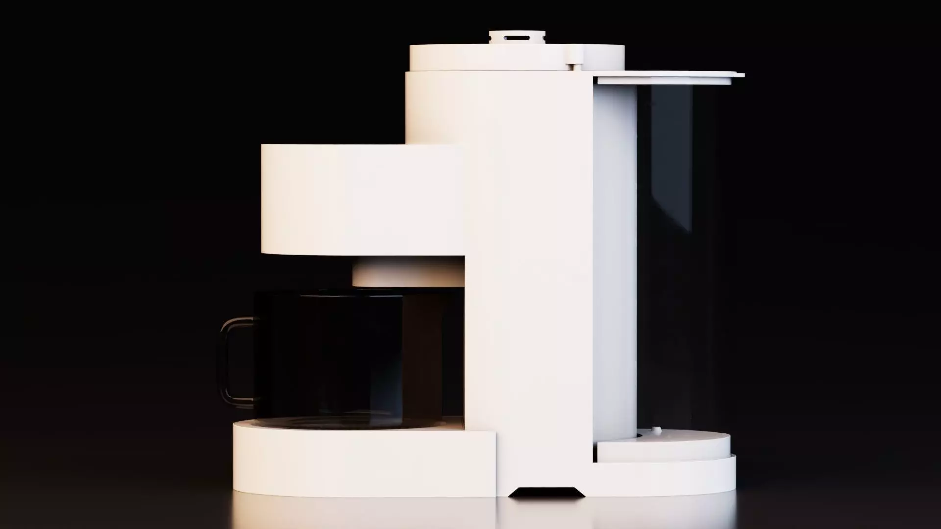 Modern Coffee Maker 3D model_3