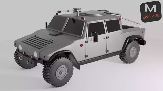 The Humvee military vehicle