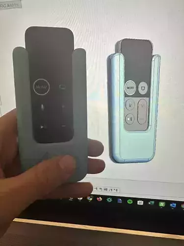 Apple TV remote cover just to make it larger harder to lose