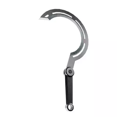 Military titanium sickle