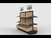 wooden Shelf 3D model_1