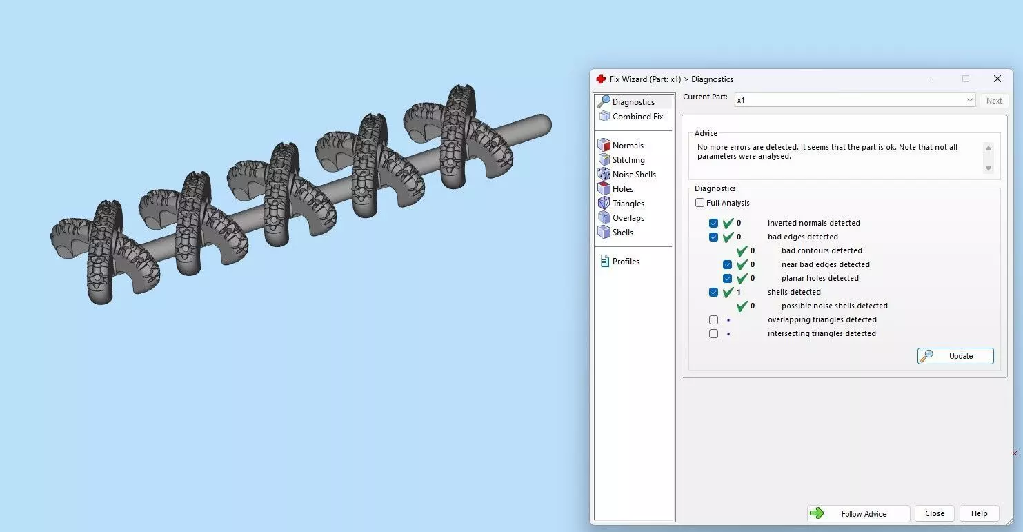 Sixteen Stone Bracelet 3D print model_20