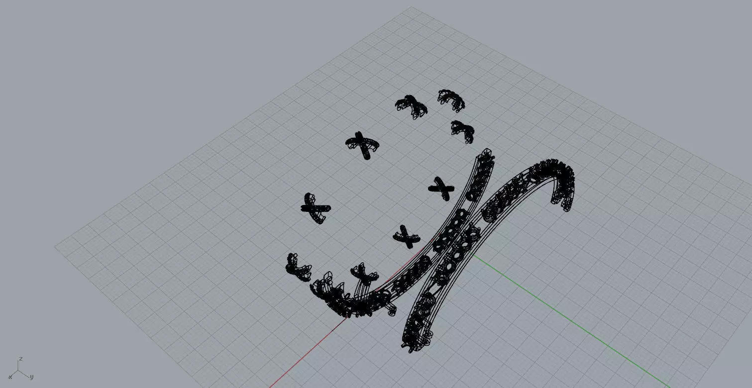 Sixteen Stone Bracelet 3D print model_12