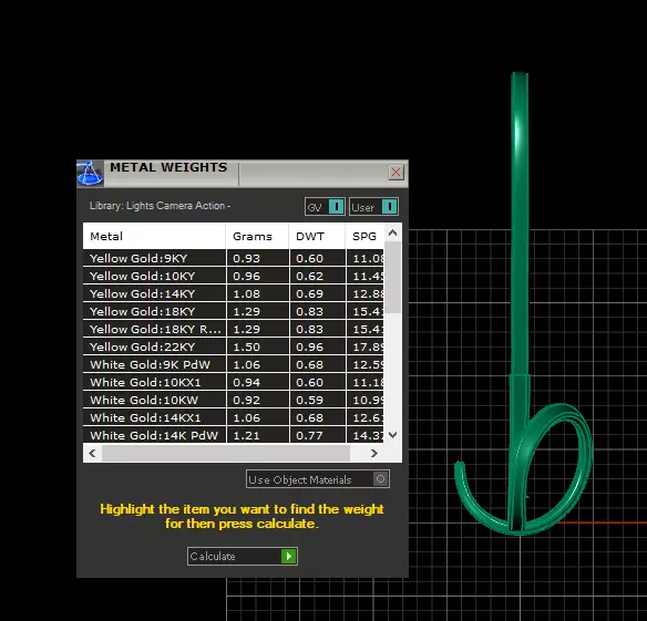  Pearl drop earrings and locket  3D print model_5
